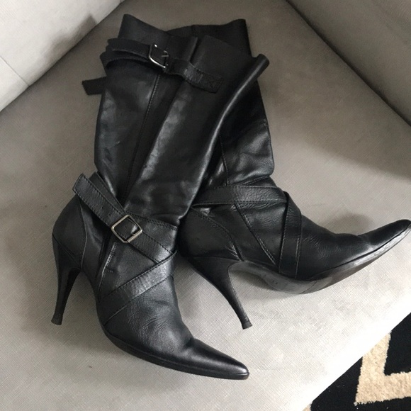 Dolce & Gabbana Shoes - Dolce Gabbana belted slouch boot